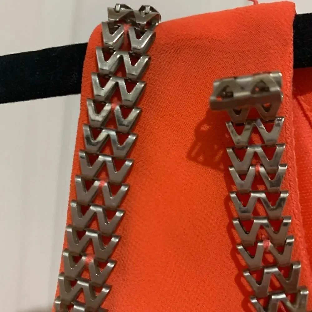 Umgee | Orange High-Low Dress | Large - Picture 4 of 13